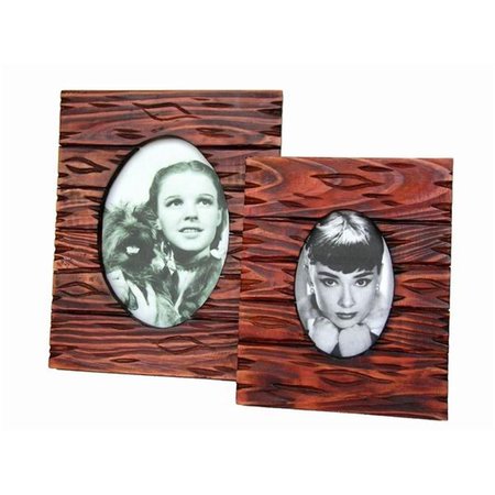 RLM DISTRIBUTION Handmade Wood Photo Frame - 3.5 x 5 Inch HO2490901